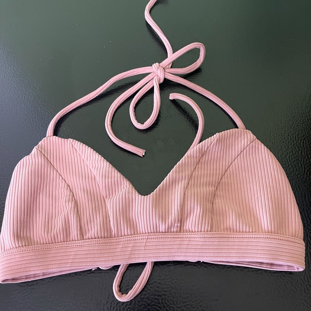 Issa de mar ribbed bikini top